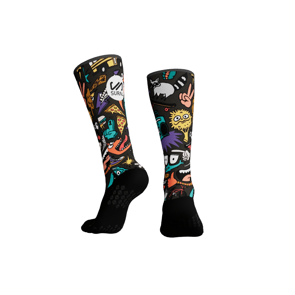 Calcetín Técnico Alto Sublimado COLOURS SERIES