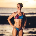 Bikini 2 piezas de natación de Mujer y tirante estrecho SKULL CAMOUFLAGE