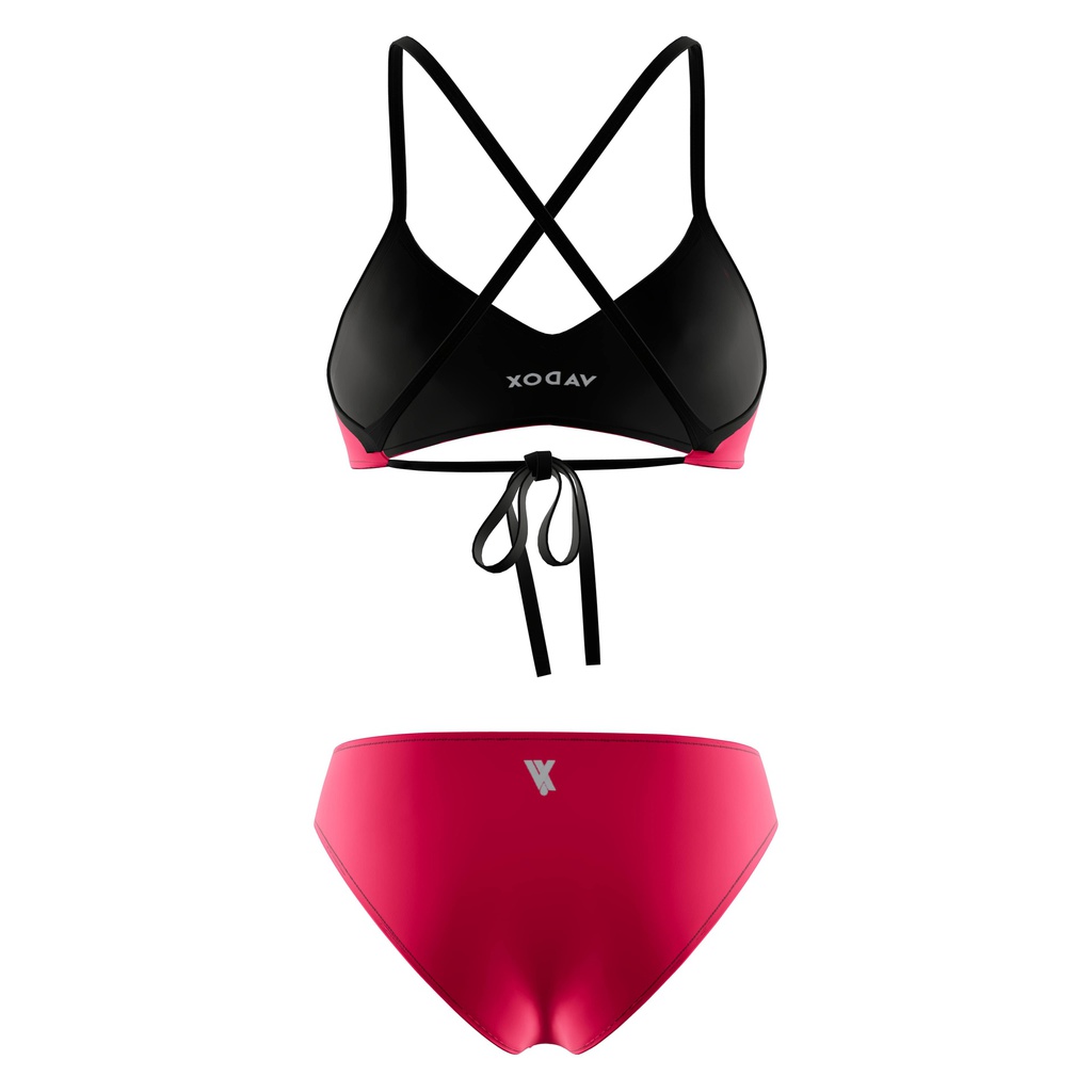 Vadox Bañador Entrenamiento Mujer Bikini Janet Red