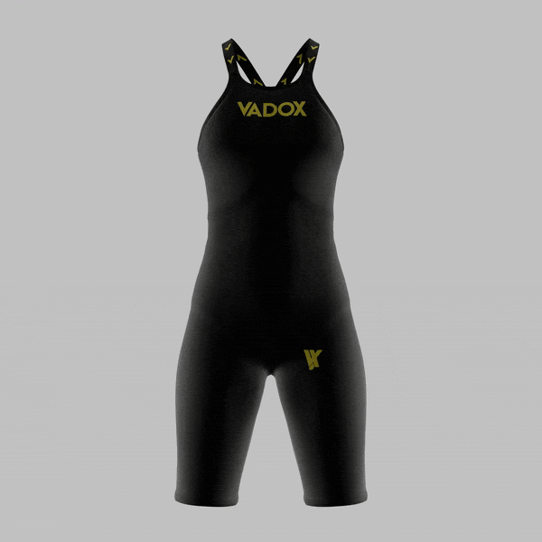 Vadox Bañador Competicion Mujer F14 Open Back Black