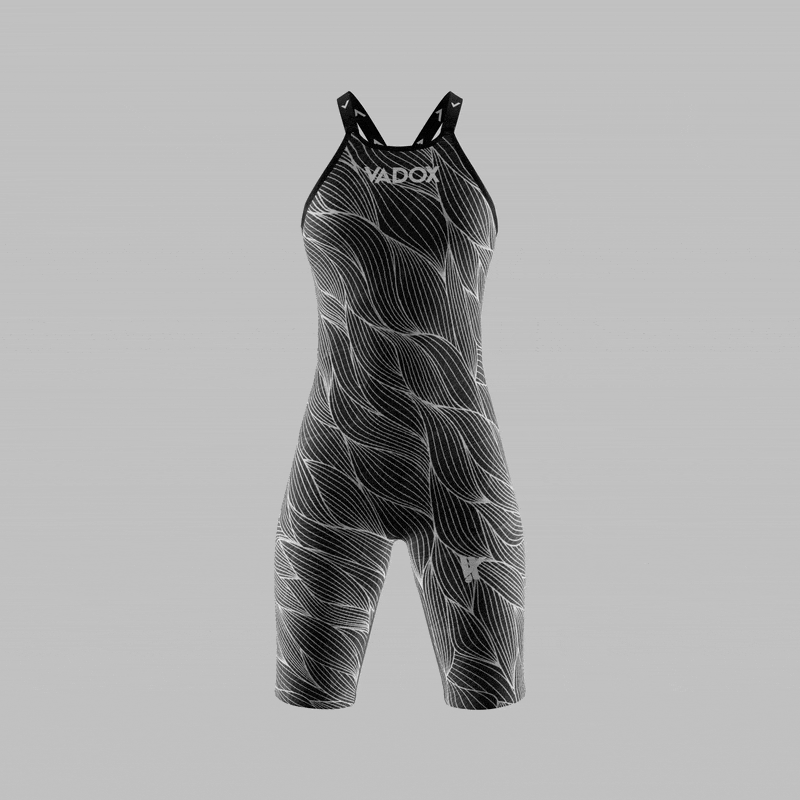 Vadox Bañador Competición Mujer F14 Closed Back Print Black