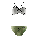 Bikini Natación Mujer Tirante Estrecho KAKY DYE