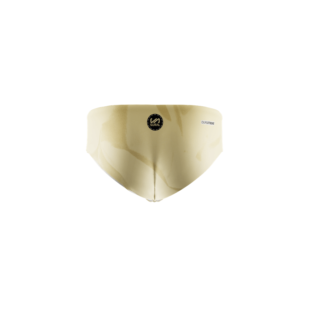 Slip Natación Hombre 10 cm YELLOW DYE