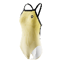 Bañador de Mujer Tirante Estrecho YELLOW DYE