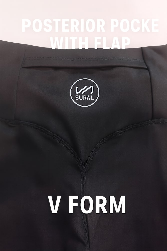 Malla Corta Cintura Alta Mujer - VIBE