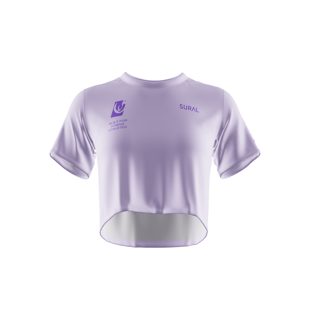 HYBRID MAMUT - WOMAN CROP TOP SHORT SLEEVES TRAINING & COMPETITION  CUSTOM TEAM