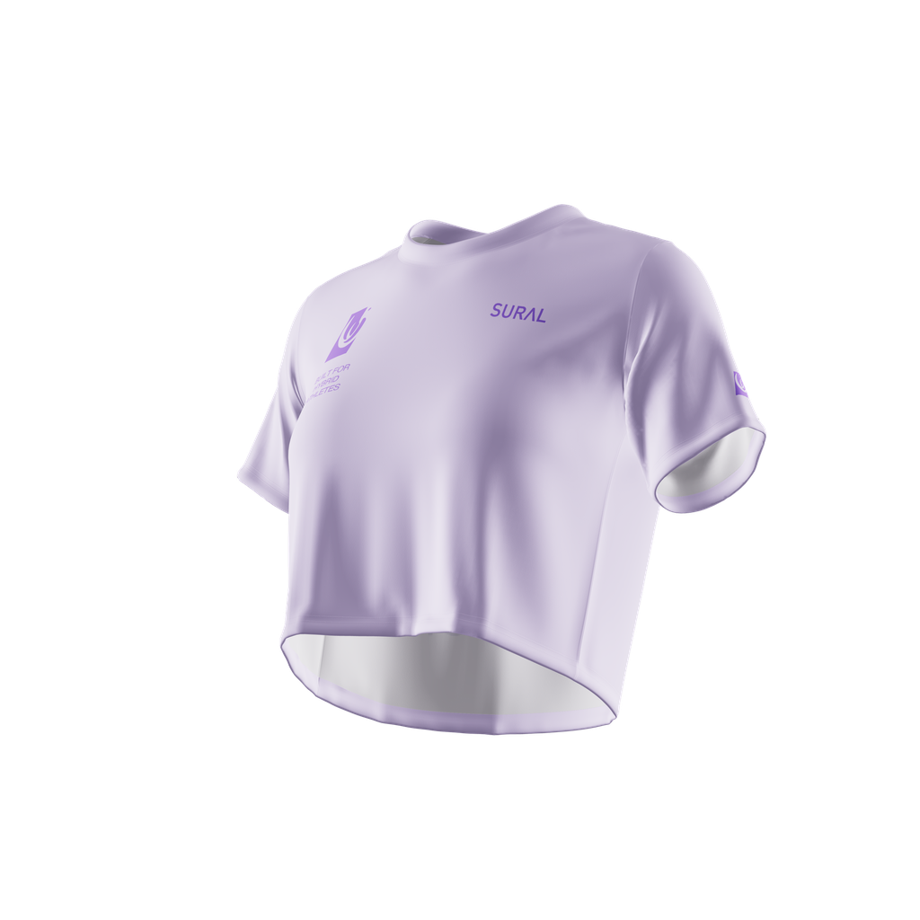 HYBRID MAMUT - WOMAN CROP TOP SHORT SLEEVES TRAINING & COMPETITION  CUSTOM TEAM