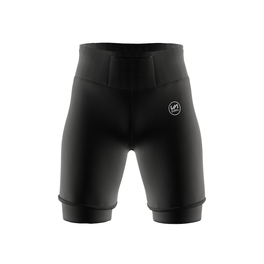 Short Ultradistancia Malla Corta Interior 6 bolsillos - OLIMPO CARBONO