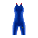 Vadox Bañador Competición Mujer F14 Closed Back Royal-Red