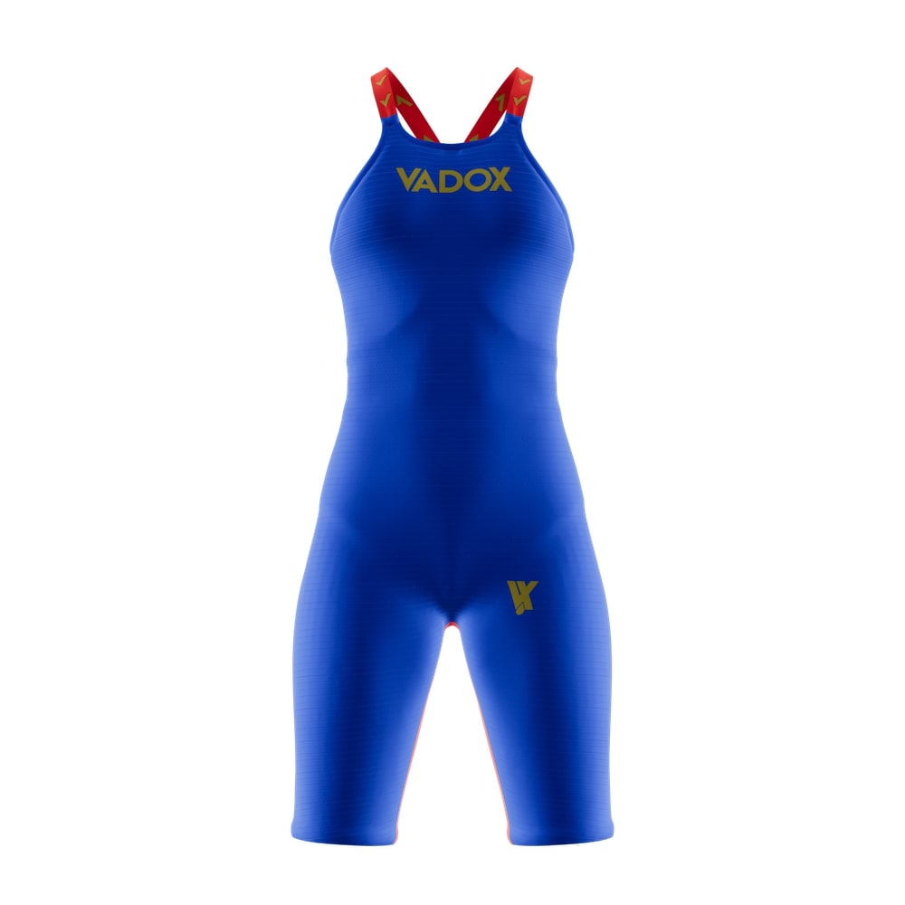 Vadox Bañador Competición Mujer F14 Open Back Royal-Red