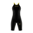 Vadox Bañador Competición Mujer F14 Closed Back Black-Yellow