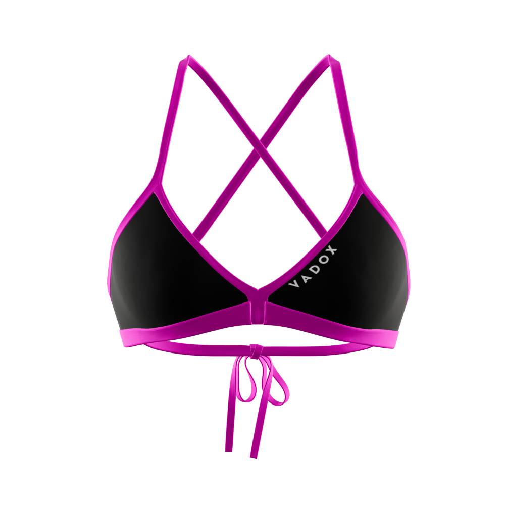 Vadox Top Bikini Natación TRIANGLES BLACK