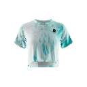 Camiseta Crop Manga corta Mujer XFIT CROP