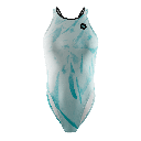 Bañador Natación Mujer Tirante Ancho MINT DYE