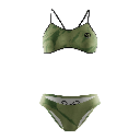 Bikini Natación Mujer Tirante Estrecho KAKY DYE