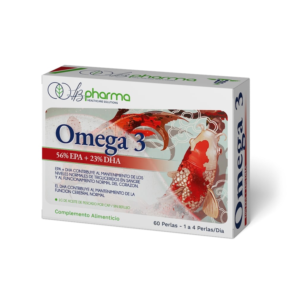 LB PHARMA OMEGA 3 60 CAPSULAS