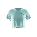 Camiseta Crop Top Manga corta Mujer XFIT CROP WOMAN JERK