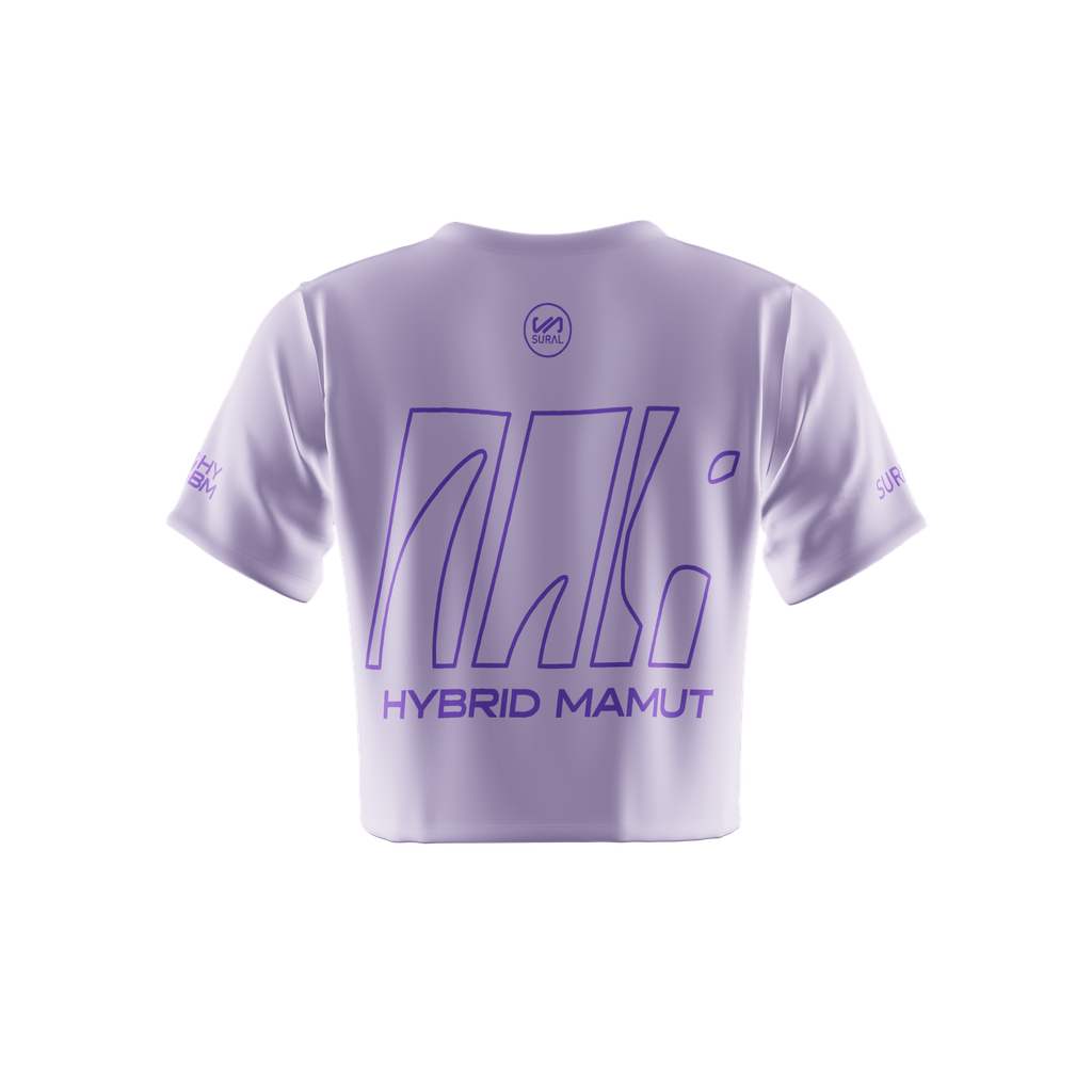 HYBRID MAMUT - Crop Top Mujer Manga Corta