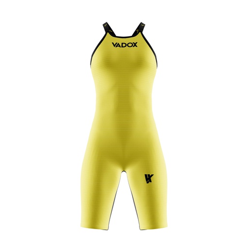 [11112170] Vadox Bañador Competición Mujer F14 Closed Back Yellow-Black