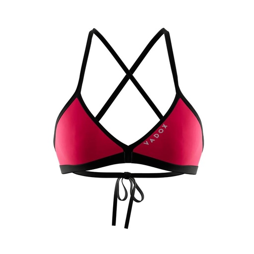[12613009] Vadox Top Bikini Natación TRIANGLES RED PEPPER