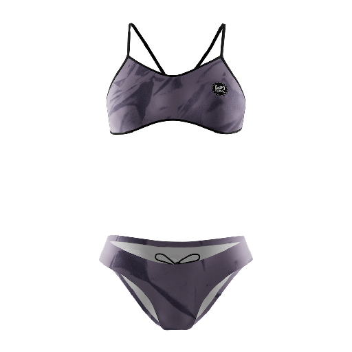 [SW-461] Bikini Natación Mujer Tirante Estrecho MAUVE DYE