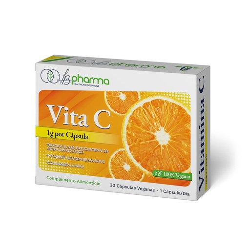 [LB-06] LB PHARMA VITAMINA C 30 CAPSULAS