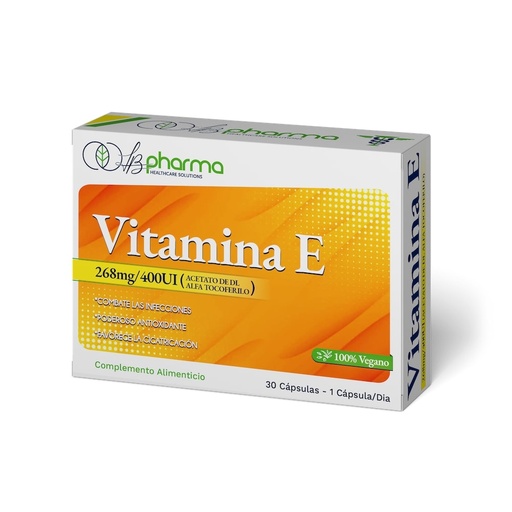 [LB-14] LB PHARMA VITAMINA E 30 CAPSULAS