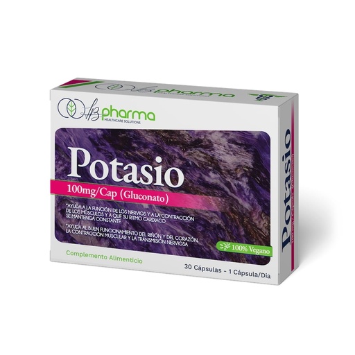 [LB-15] LB PHARMA POTASIO 90 CAPSULAS