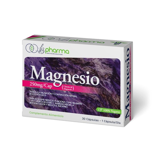 [LB-16] LB PHARMA MAGNESIO 30 CAPSULAS