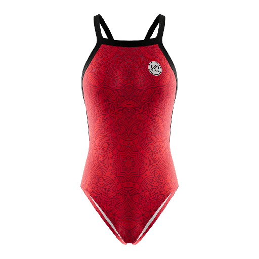 [SW2250] Bañador Natación Mujer Tirante Estrecho MANDALA
